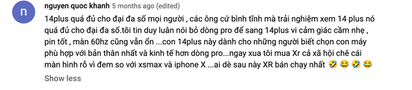 iPhone 14 Plus với tần số quét 60Hz vẫn đủ để đáp ứng đại đa số nhu cầu của người dùng